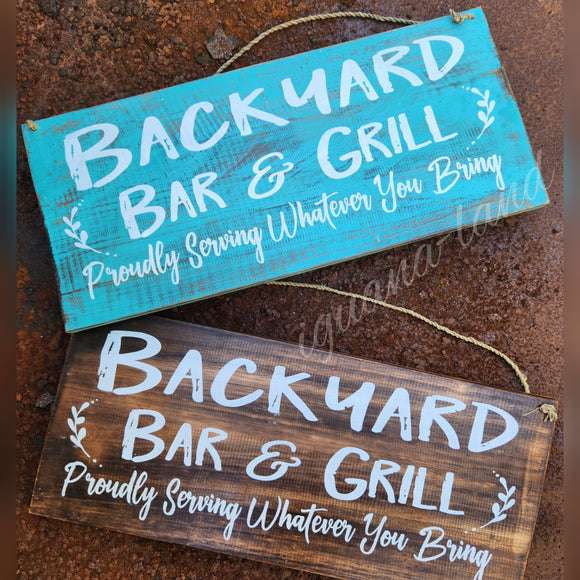 Backyard Bar/Grill