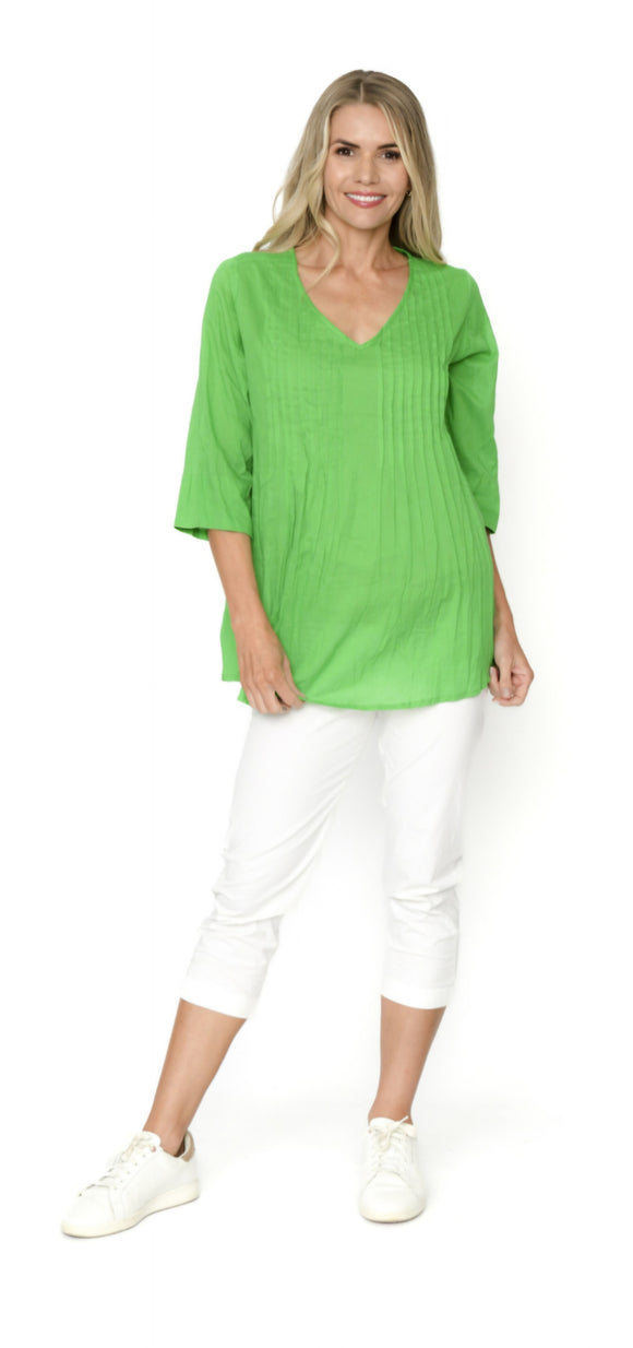 Evie Pleated Top