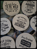 Cork Coasters 100mm