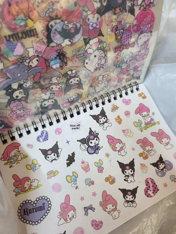 Kuromi Sticker Book