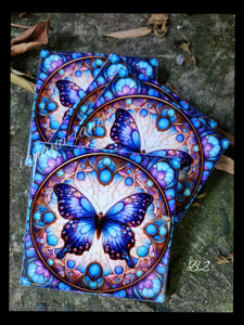 Butterfly Coasters (4)