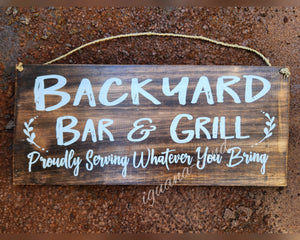 Backyard Bar/Grill