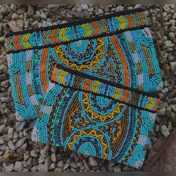 Arty Beaded Purses