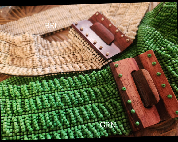 Coco Beaded Belt
