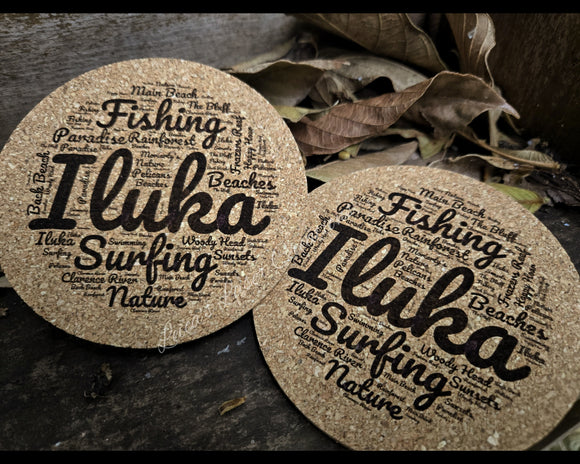 Iluka Cork Coasters