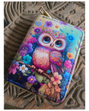 Flora Owl Purse