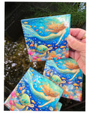 Mermaid & Friend Coasters (4)