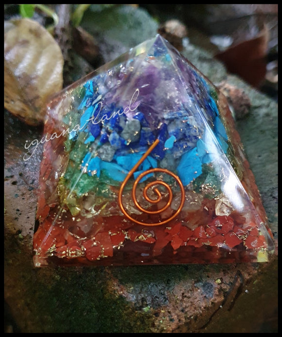 Orgonite Chakra pyramid