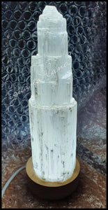 Selenite LED Lamp