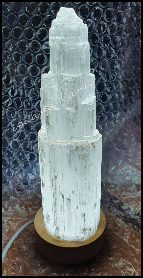 Selenite LED Lamp