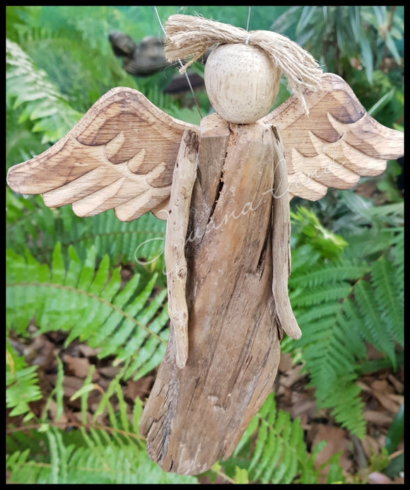 'Woombah' Driftwood Angel