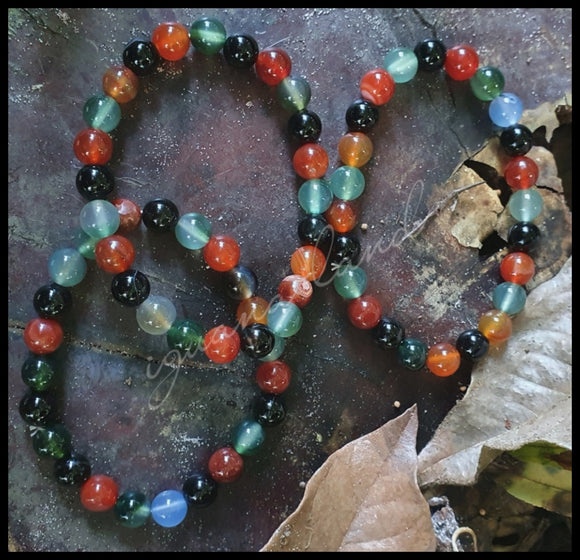 Mixed Indian Agate bracelet