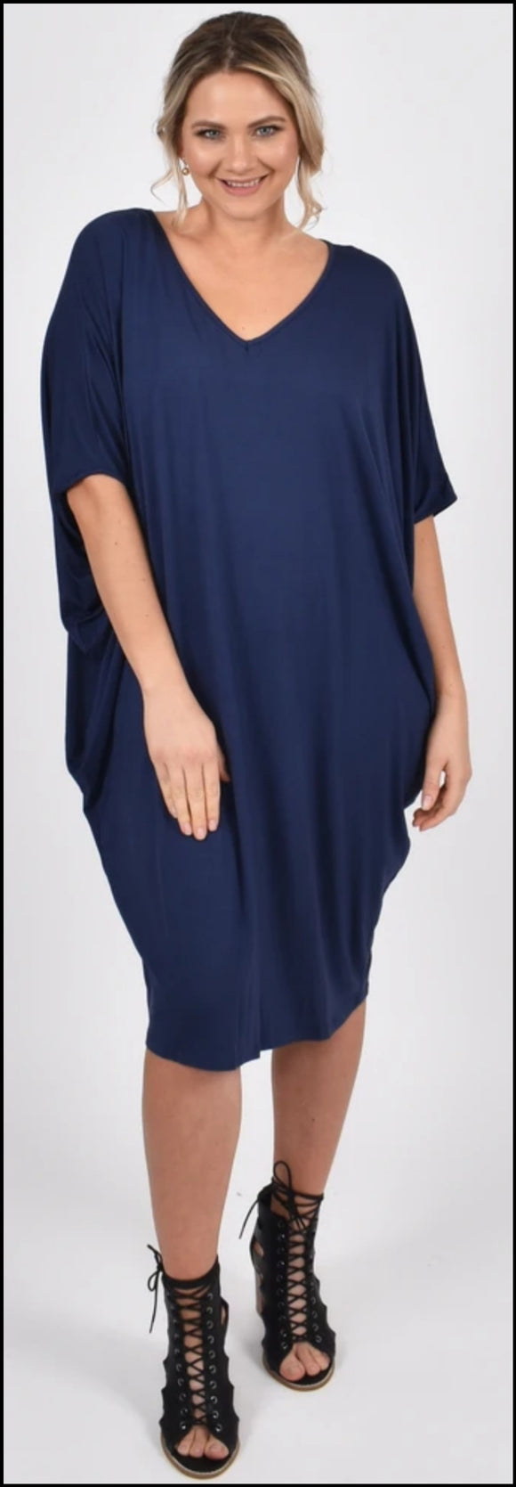 Navy Original Miracle Dress