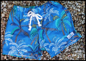 'Blue Palms' Basic Shorts