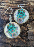 Glass Hamsa ER
