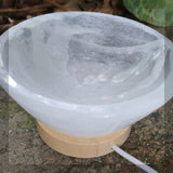 Selenite LED Bowl