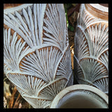 Sabal Carved Pots