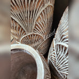 Sabal Carved Pots