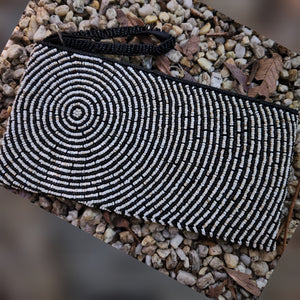 Spiral Beaded Clutch