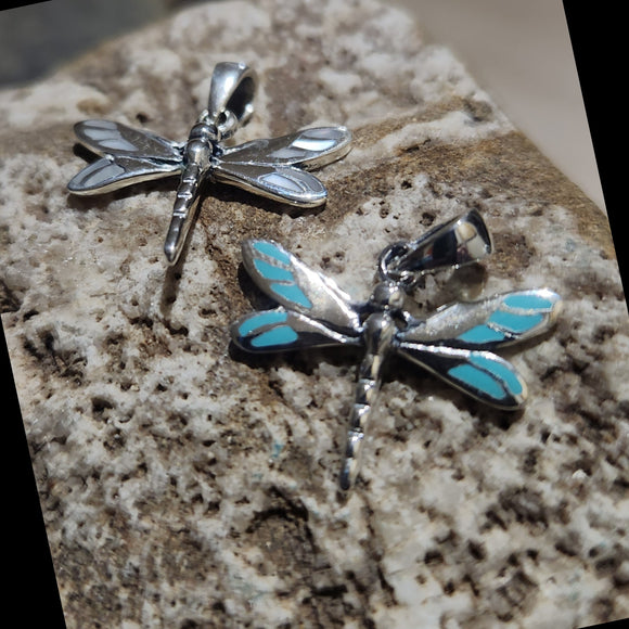 S Dragonfly Pendant