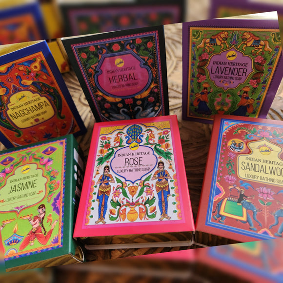Indian Heritage Soaps
