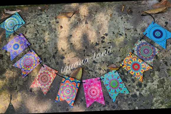 Funky Mandala Bunting