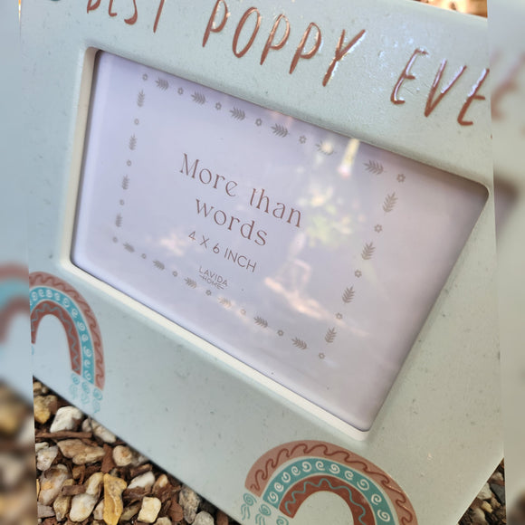 Poppy Photo Frame
