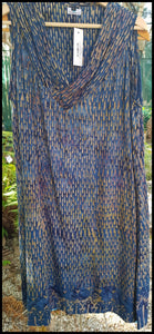 Santo Dress - Batik Raindrops