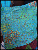 'Peacock Teal' Cushion Covers