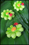 Ladybug Leaf/Flower