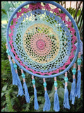 Rainbow Boho Dreamcatcher