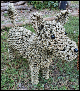 Standing Rope Dog