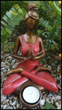 Candle Yoga Lady