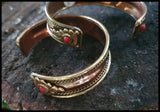 Om Namah Shivaya Copper Bracelet