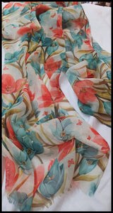 Blooms Summer Scarf