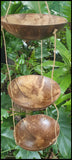 Hanging Coconut Bowls