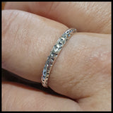 Hammered Stacker Ring