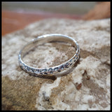 Hammered Stacker Ring