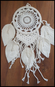 Macrame Feather Dreamcatcher