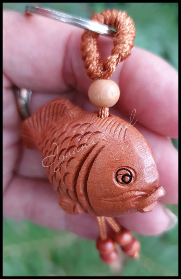 Lucky Fish Keyring