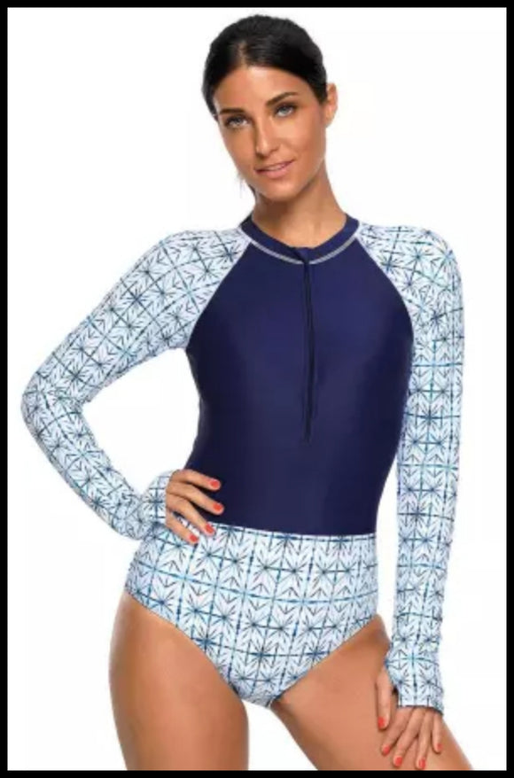 L/S One Piece (Ocean Stars)