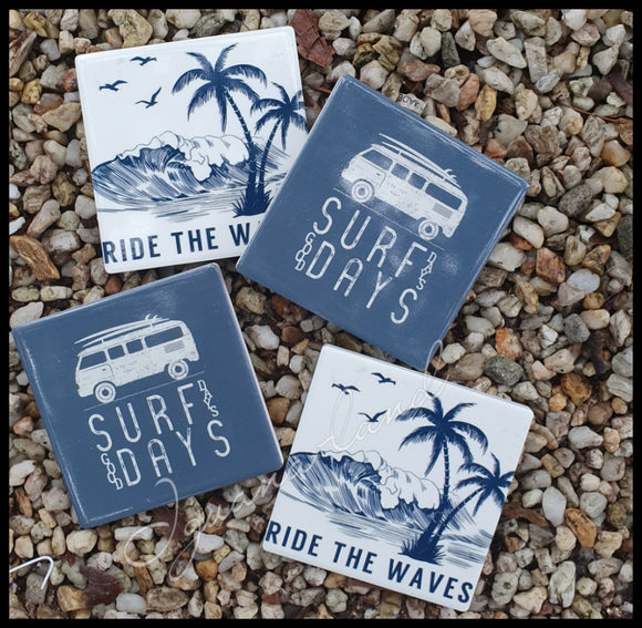 Surf Days Coasters