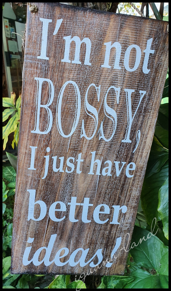 Not Bossy