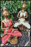 Candle Yoga Lady